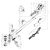Esploso ricambi Decespugliatore a batteria EGO ST 1400E-ST