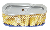 Filtro aria per motori BRIGGS & STRATTON 493909 - 496894
