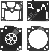 Serie Membrane per carburatori ZAMA GND-21