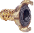 Attacco rapido portagomma in ottone diametro attacco 13 mm