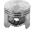 Pistone completo diametro 42 mm per motoseghe EMAK - OLEO MAC - DYNAMAC - EFCO
