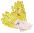 Guanti NBR gialli 