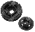 Kit Puleggia avviamento e trascinatore per motori KAWASAKI diametro esterno 55.8 mm