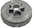 Pignone CON ROCCHETTO FISSO passo .404