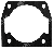 Guarnizione cilindro per motoseghe ZOMAX 4.019.0021.02