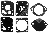 Serie Membrane per carburatori ZAMA GND-55 / GND-91