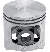Pistone completo diametro 52 mm per motoseghe HUSQVARNA