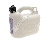 Canestro bianco da 5 litri per carburanti