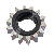 Pignone per motorini avviamento BRIGGS & STRATTON