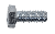 0265011 HEX BOLT M10X1.5x25