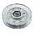 Puleggia per trattorini MAORI diametro esterno 97.5 mm