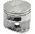 Pistone completo diametro 44.7 mm per motoseghe STIHL
