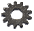 Ingranaggio dado lama per forbici a batteria ATTILA ATF 17.25 LI