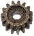 Ruota a cricchetto sinistra per decespugliatori a ruote ATTILA ATFR 5618SP