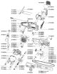 Esploso ricambi Motosega elettrica MOGATEC KSE2540