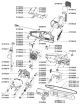 Esploso ricambi Motosega elettrica MOGATEC KSE2540PRO