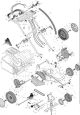 Esploso ricambi Rasaerba a scoppio T.LAMBORGHINI BRM5460TL