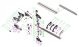 Esploso ricambi Tagliasiepi a batteria PROGREEN PGH 6040 LI-VF