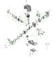 Esploso ricambi Decespugliatore a scoppio TECKGARD TGD 330 SJ giuntabile