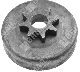 Pignone CON ROCCHETTO FISSO passo 3/8