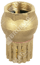 Valvola di fondo in bronzo