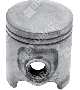 Pistone completo diametro 50 mm per motopompe EMAK - OLEO MAC - DYNAMAC - EFCO
