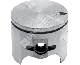 Pistone completo diametro 38 mm per motoseghe ZENOAH - KOMATSU - RED MAX
