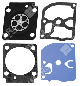 Serie Membrane per carburatori ZAMA GND-98 4128 007 1060