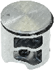Pistone completo per motosega ATTILA ATM 2425