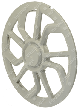 COPERCHIO RUOTA POSTERIORE AT5525SQE